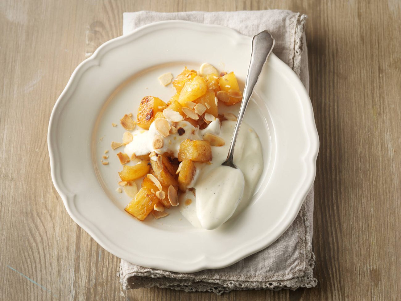 Ananaswokki  & vaniljarahka