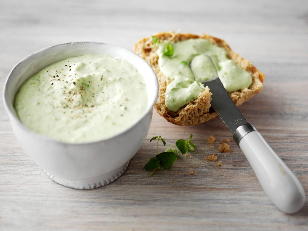 Vihreä juustolevite