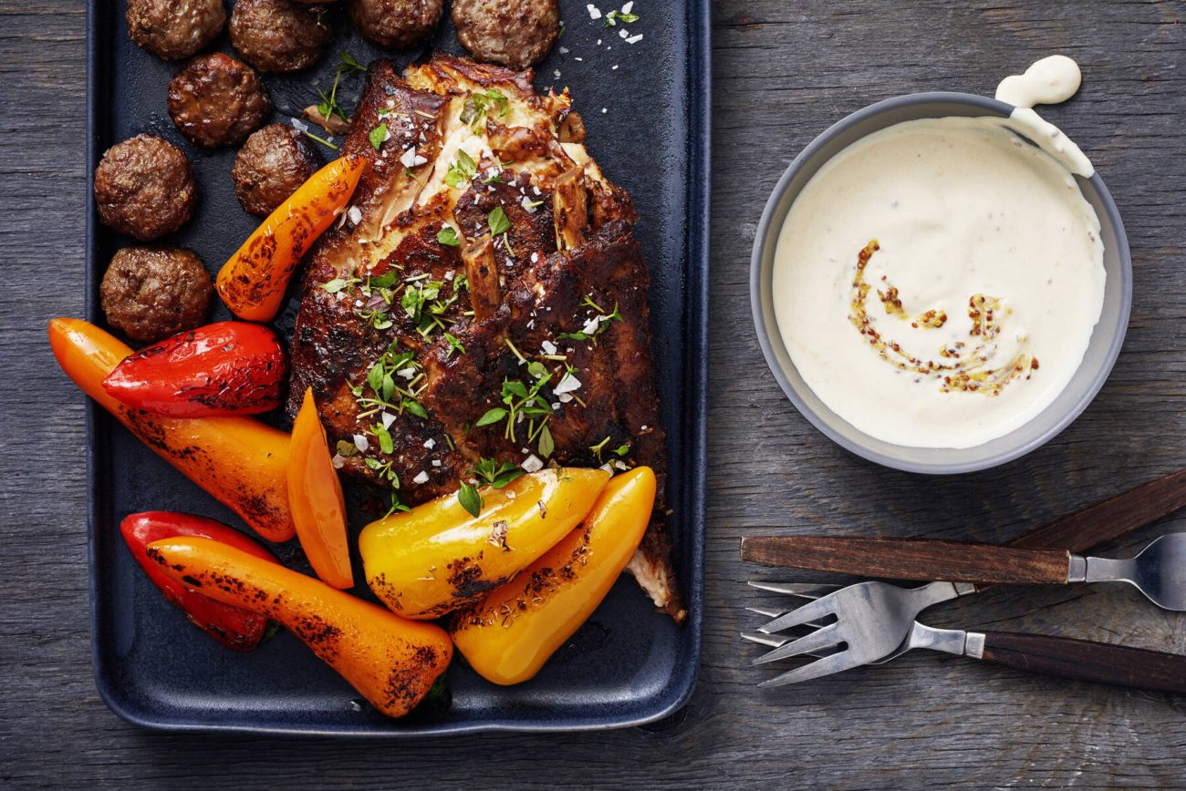 Sinappinen kermaviilikastike