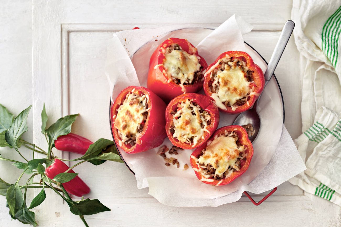Täytetyt paprikat