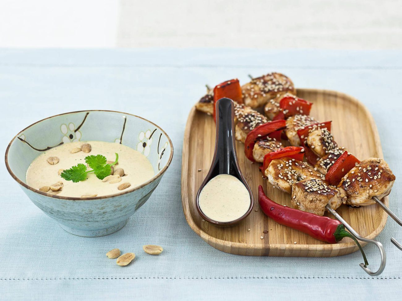 Pähkinä-korianterikastike