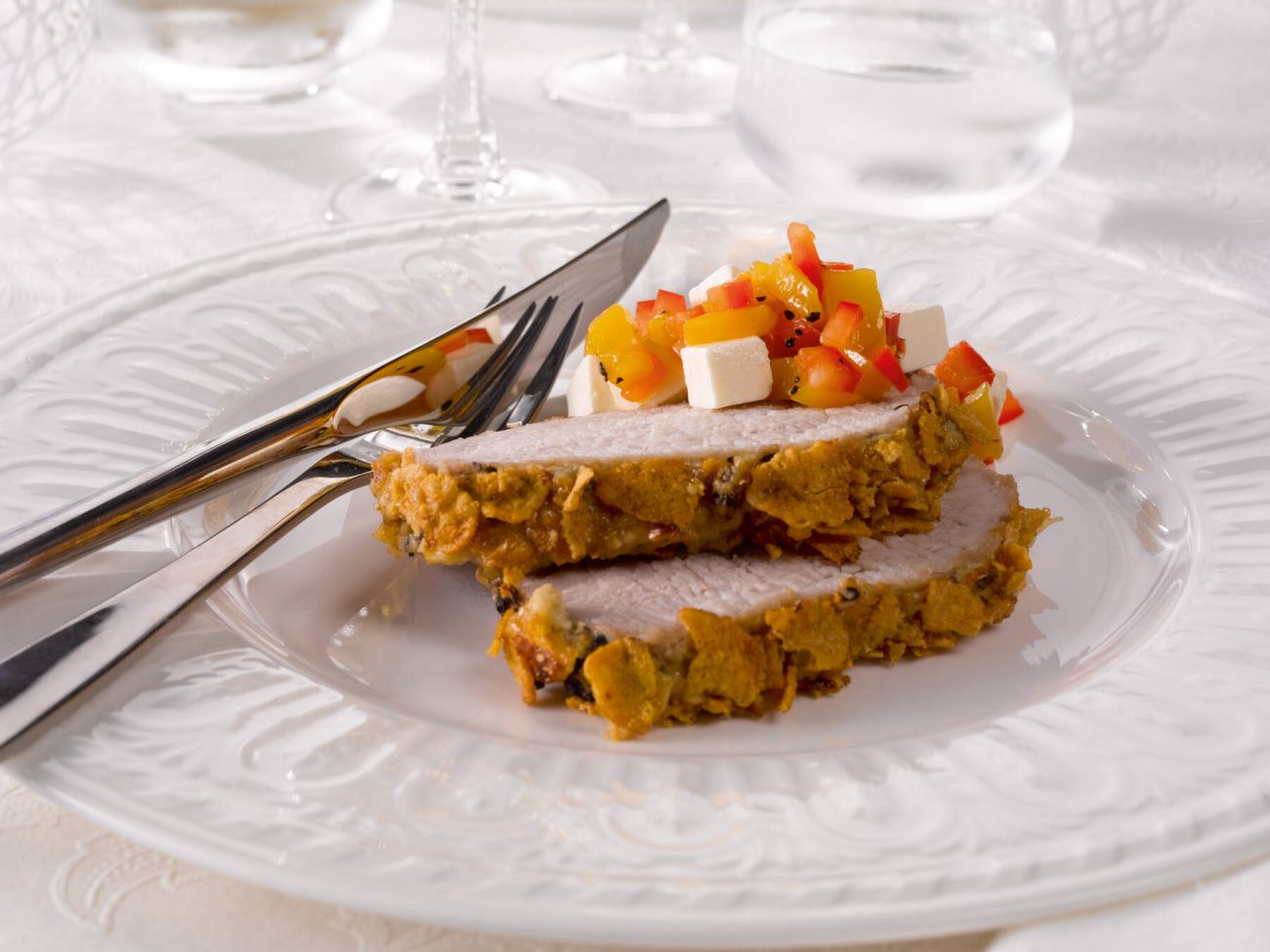 Maissikuorrutettu possunfilee