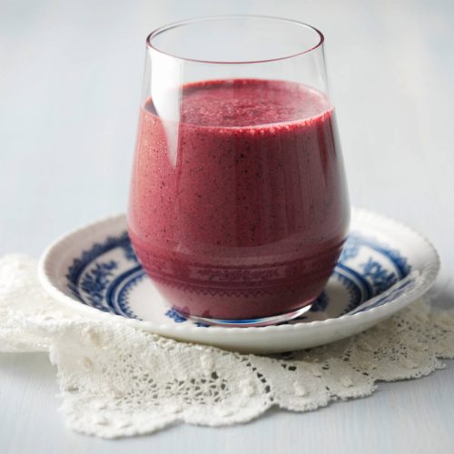 Rukiinen mustikkajuoma