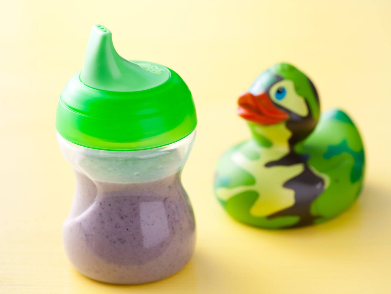 Vadelma-mustikkavelli lapsille