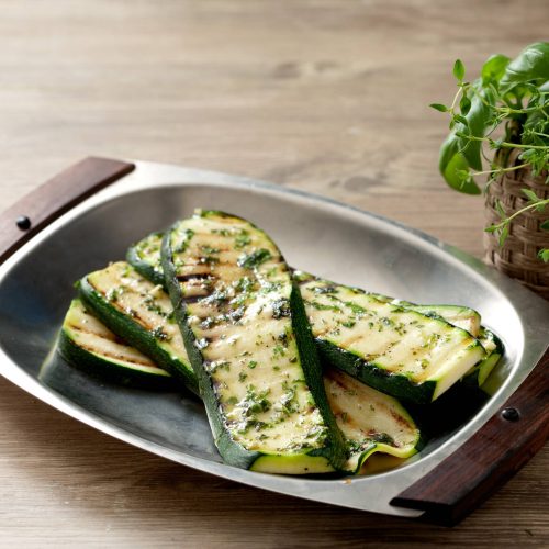 Grillattua kesäkurpitsaa