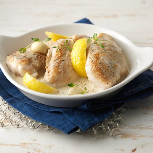 Sitruuna-valkosipulibroileri