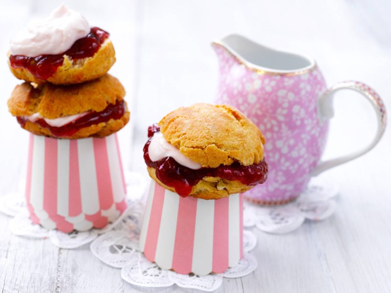 Mansikka-scones