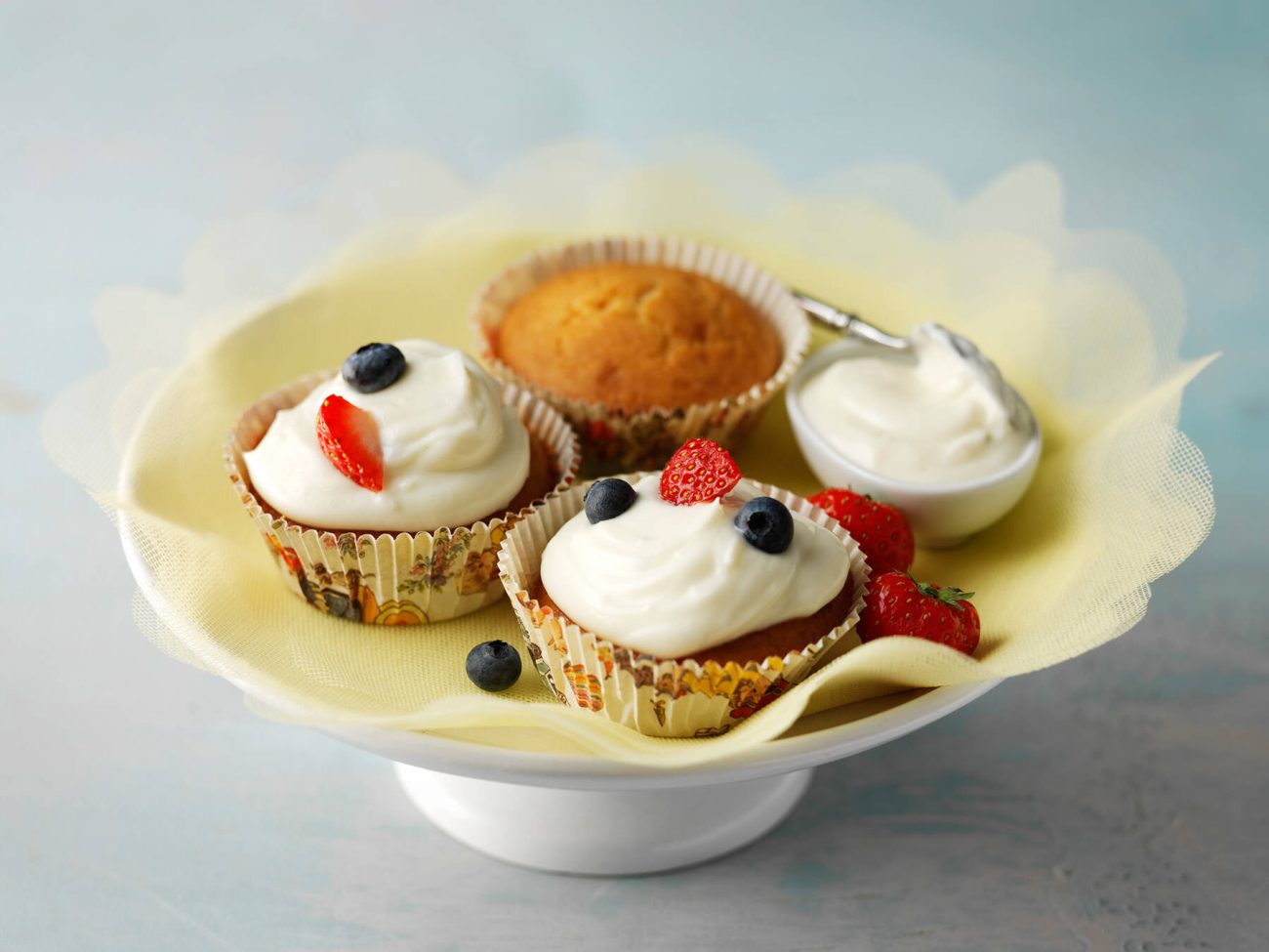 Kuorrutetut muffinit