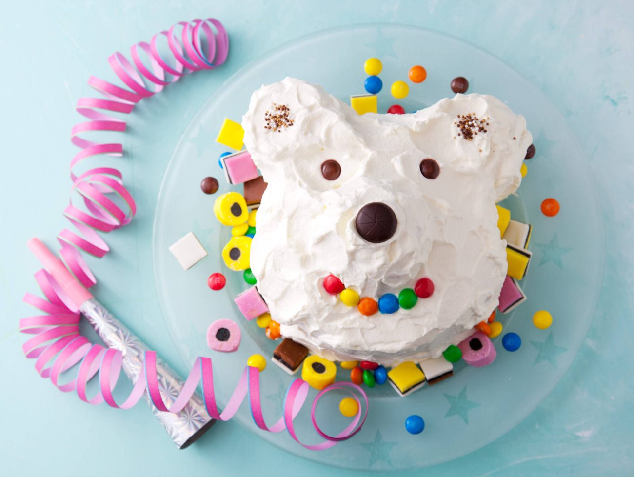 Jääkarhukakku synttäreille