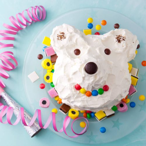 Jääkarhukakku synttäreille