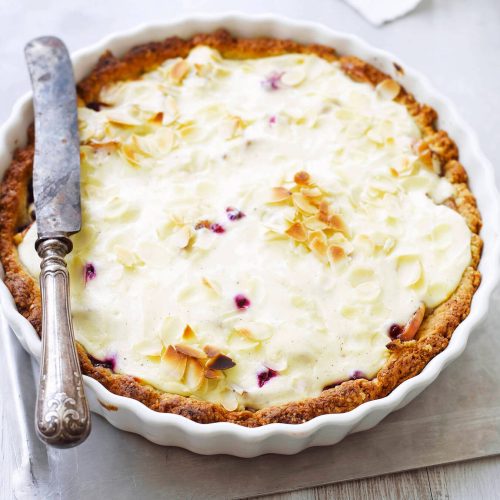 Mantelinen omena-rahkapiiras