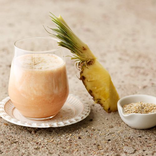 Ananas-porkkanapiimäjuoma