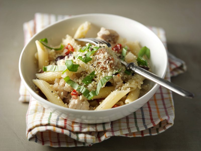 Juusto-broileripasta