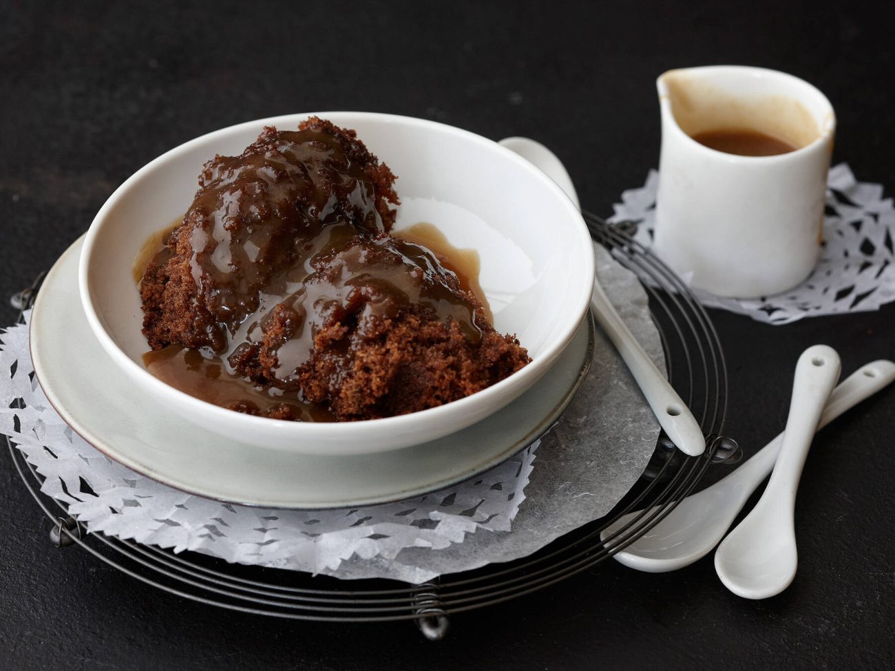 Sticky toffee pudding