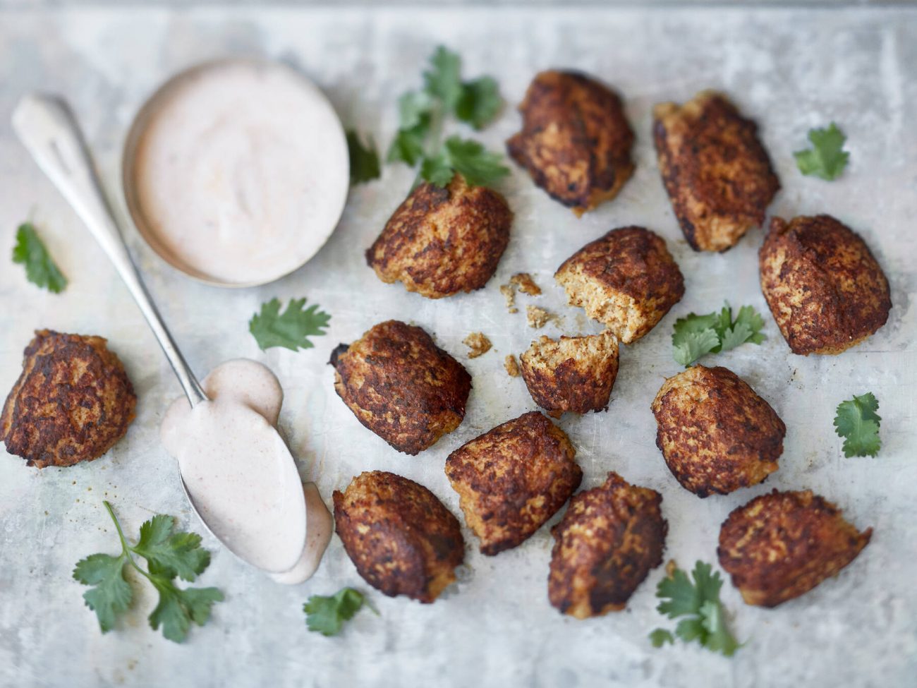 Mausteiset broileripyörykät