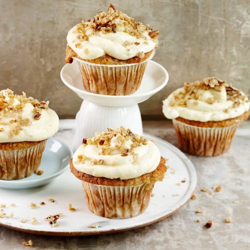 Hummingbird-muffinit eli banaani-pähkinämuffinit