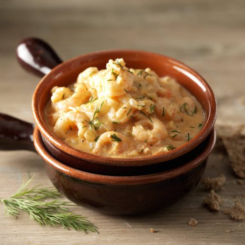 Lämmittävä katkarapukasari