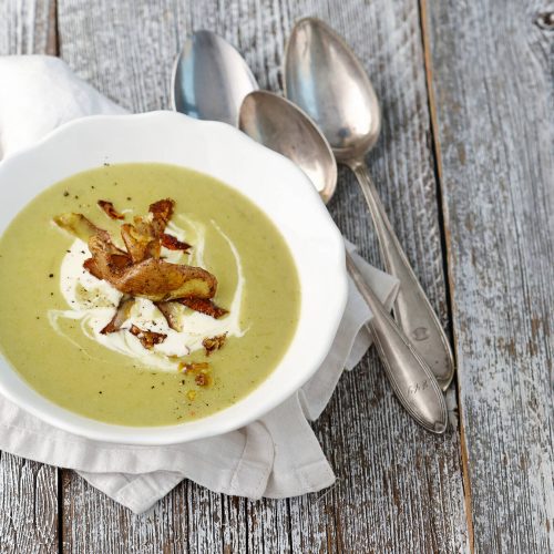 Purjo-perunasosekeitto