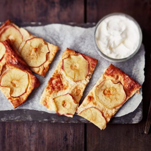 Omenapannari maitojauheesta