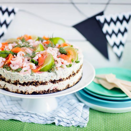 Saaristolainen voileipäkakku