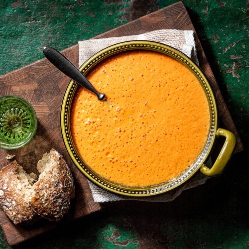 Kermainen tomaattikeitto