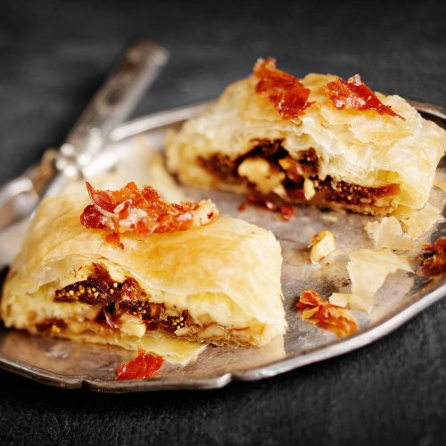 Parmankinkku-viikunafilo