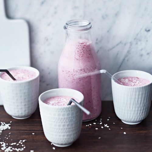 Puolukka-kookossmoothie