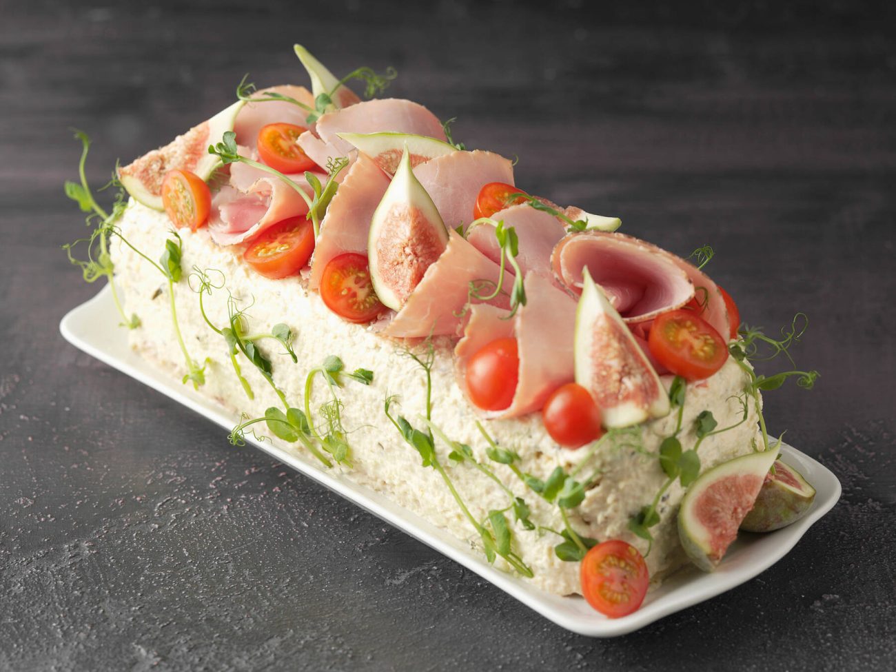 Kinkkuvoileipäkakku