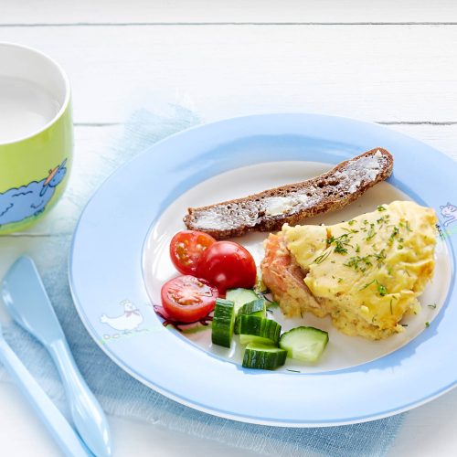 Lohi-perunasosevuoka lapsille