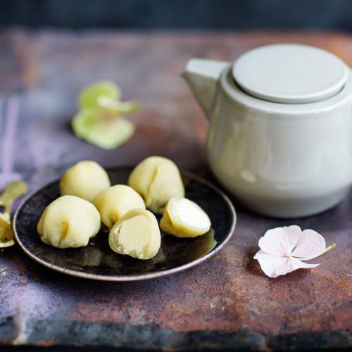 Matcha-mochi jäätelöpallerot