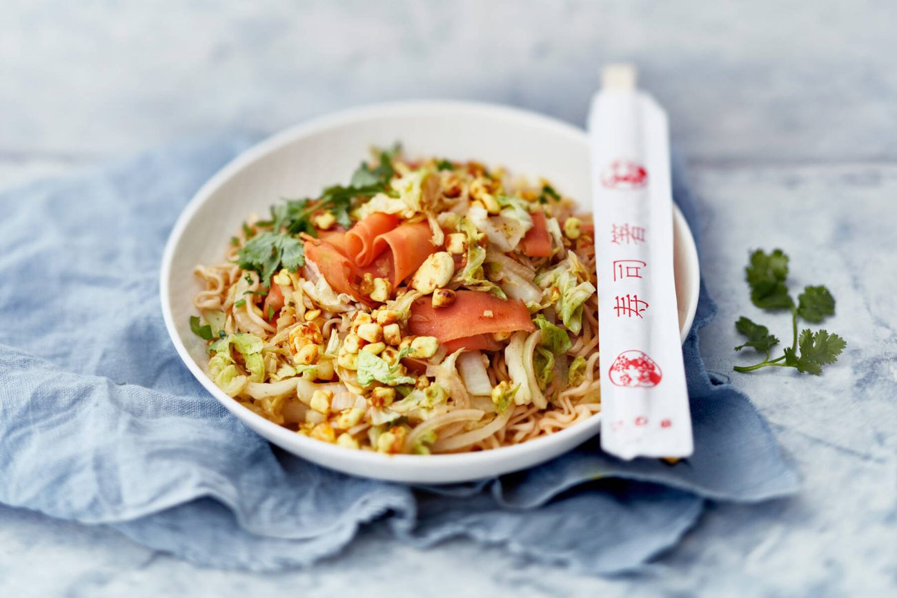 Mifu kiinankaali-nuudeliwokki