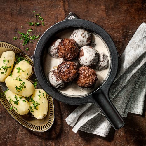 Savuisa lihapullakastike