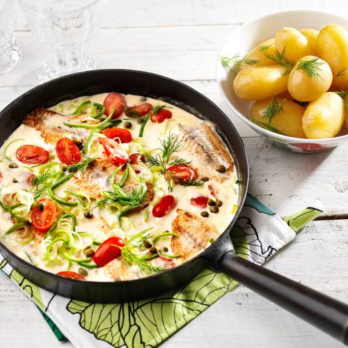 Kalapaistos pannulla