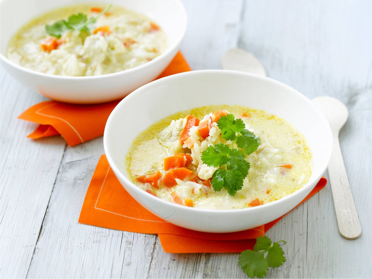 Inkivääri-kanakeitto