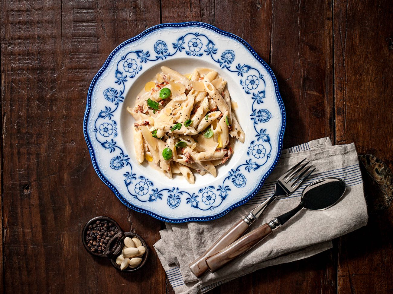 Täyteläinen putkipasta