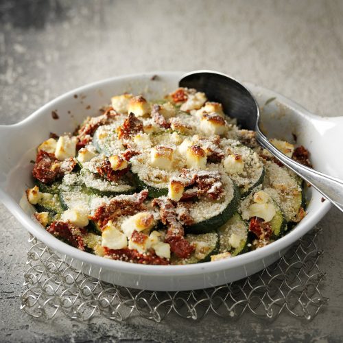 Välimeren kesäkurpitsagratiini