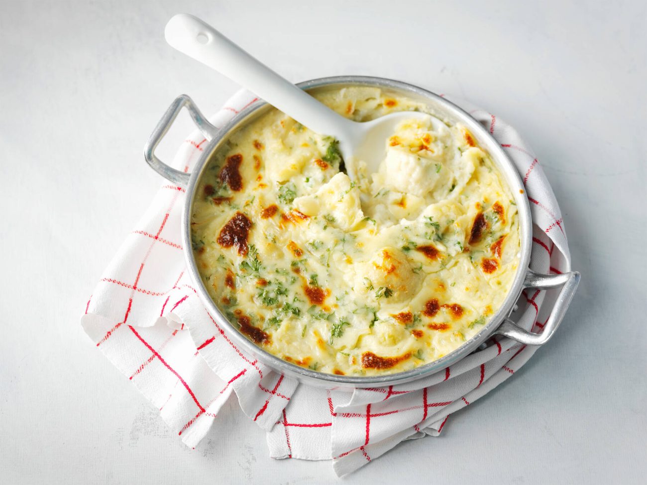 Gratinoitu kukkakaali