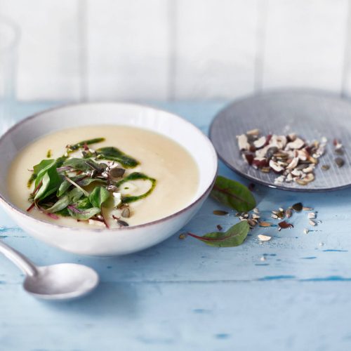 Palsternakkasosekeitto maitojauheella