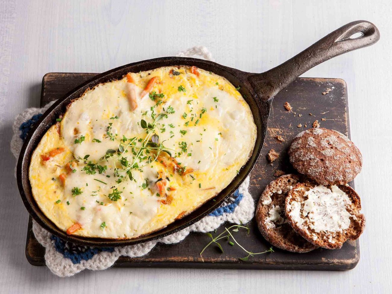 Oltermanni-wokkivihannesmunakas