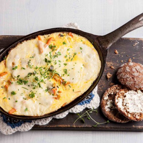 Oltermanni-wokkivihannesmunakas