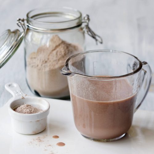 Nopea banaani-suklaajuoma