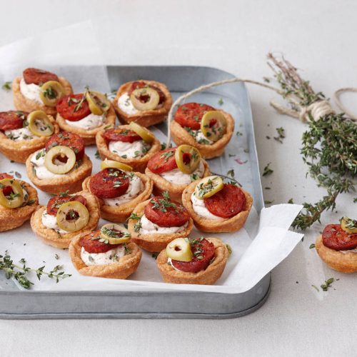 Chorizo-oliivikeksit