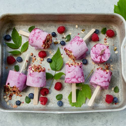 Kuningatar granola -puikot