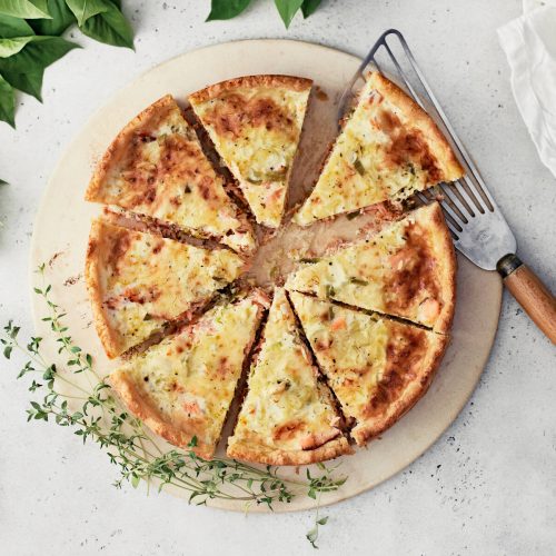 Savulohi quiche eli savulohipiiras