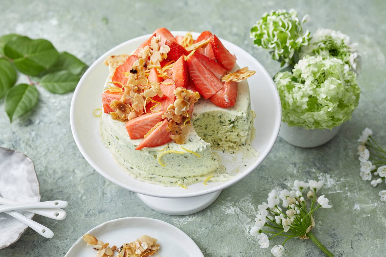 Basilika-vaniljajäädyke