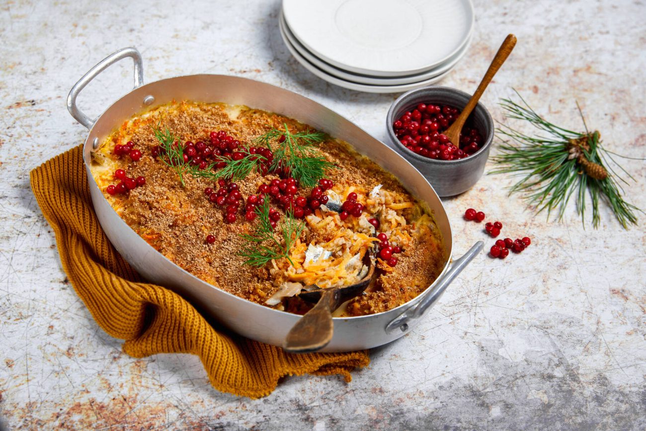 Juures-silakkalaatikko