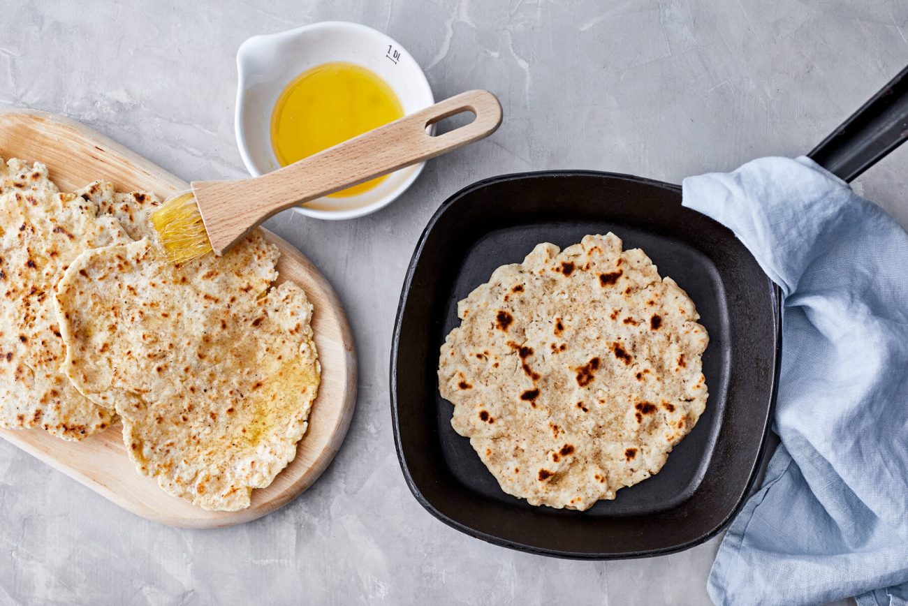 Gluteenittomat pannuleivät