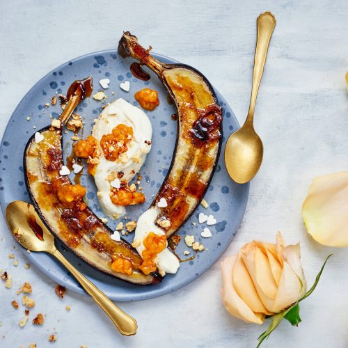 Ystävänpäivän uunibanaanit