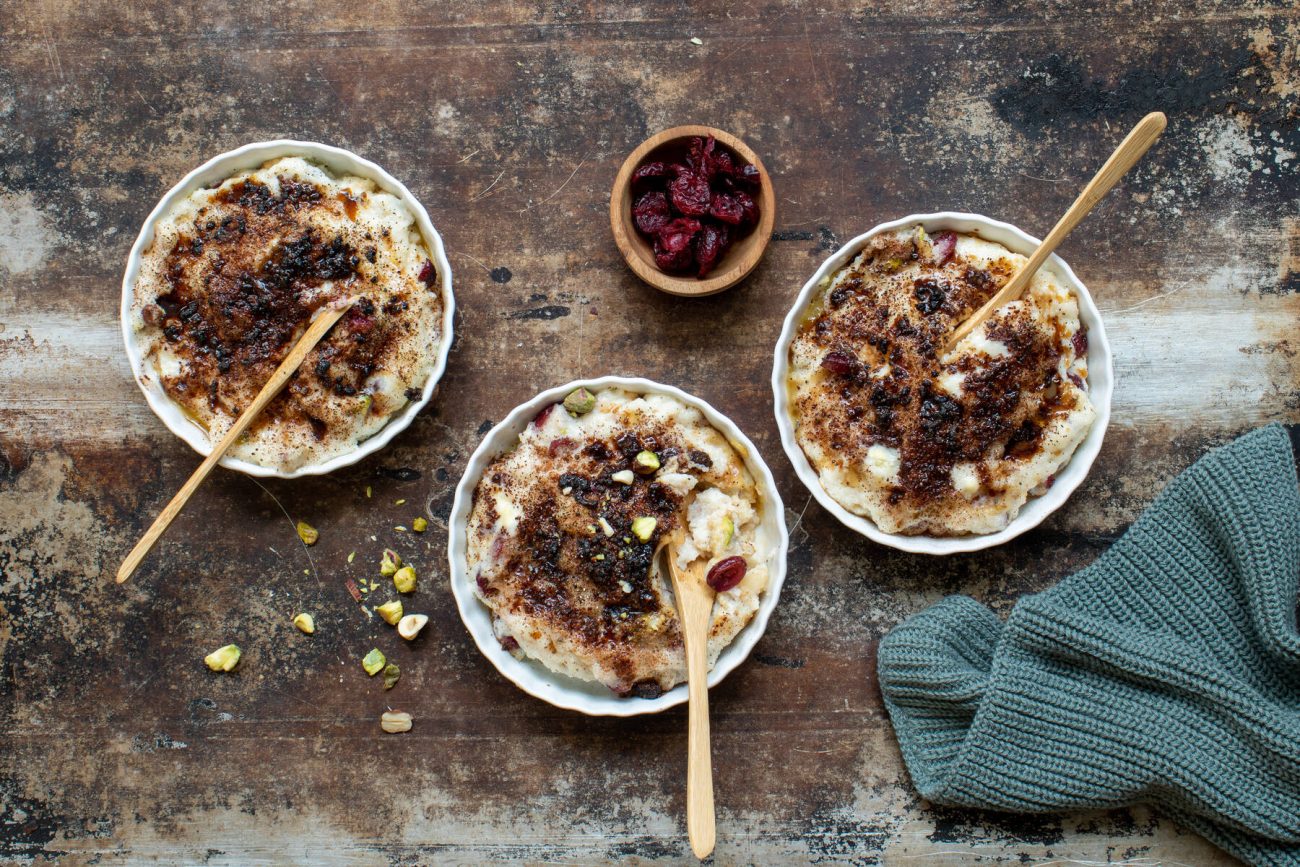 Kanelikaramellisoitu mannapuuro