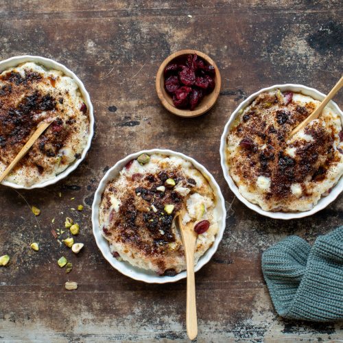 Kanelikaramellisoitu mannapuuro